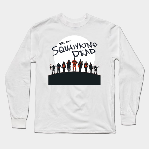 TWDSeason11 ART Long Sleeve T-Shirt by SQUAWKING DEAD